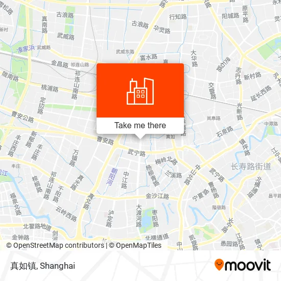 真如镇 map