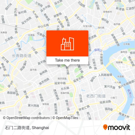 石门二路街道 map