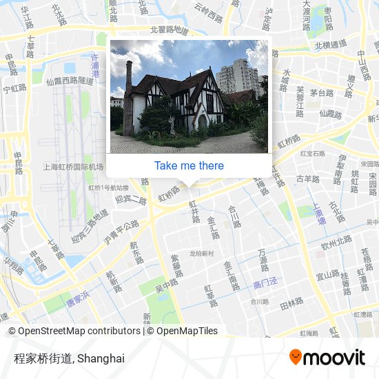 程家桥街道 map