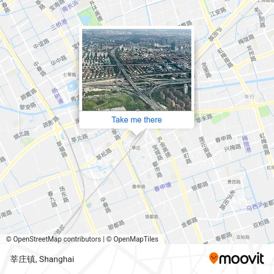 莘庄镇 map
