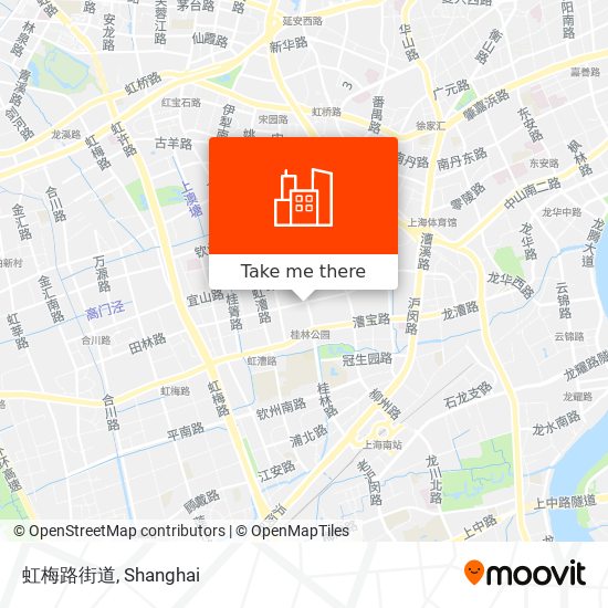 虹梅路街道 map