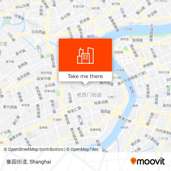 豫园街道 map