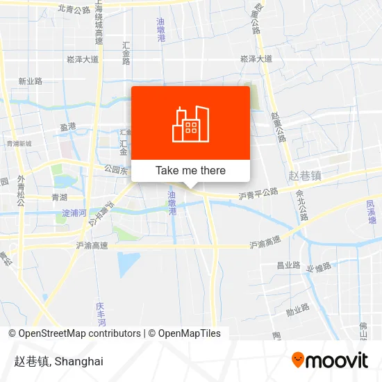赵巷镇 map