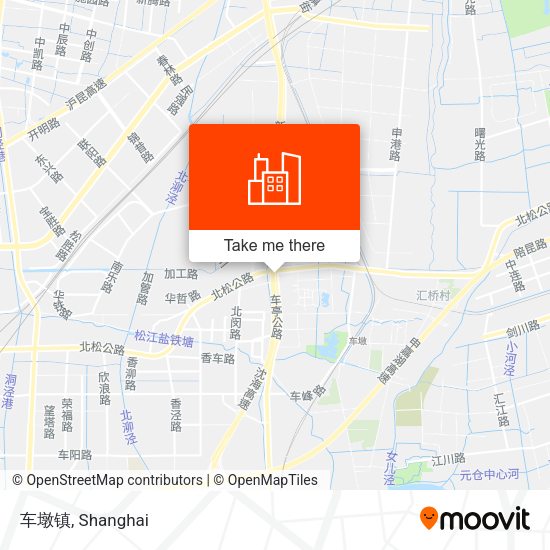 车墩镇 map