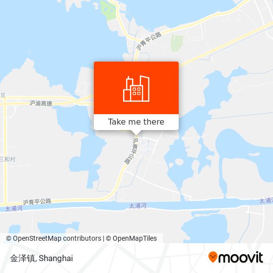 金泽镇 map
