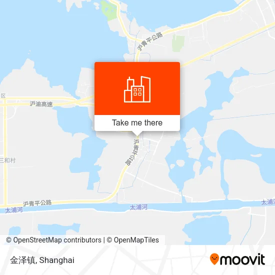 金泽镇 map