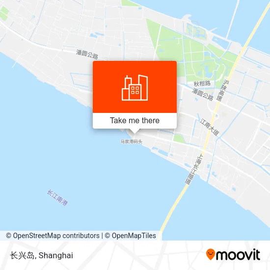 长兴岛 map