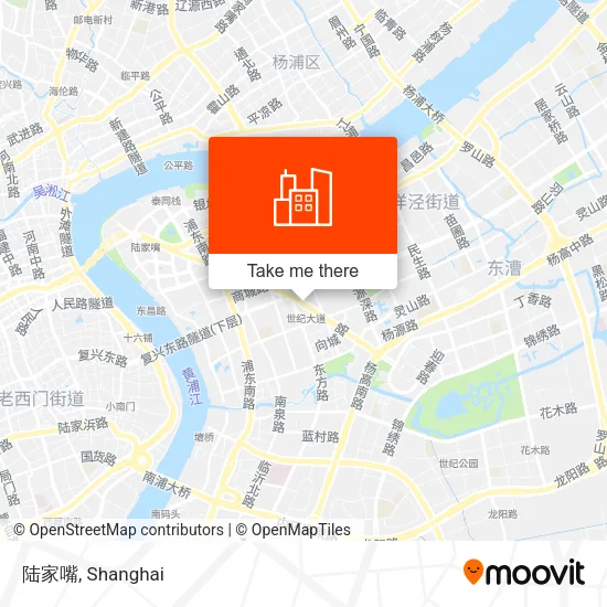 陆家嘴 map