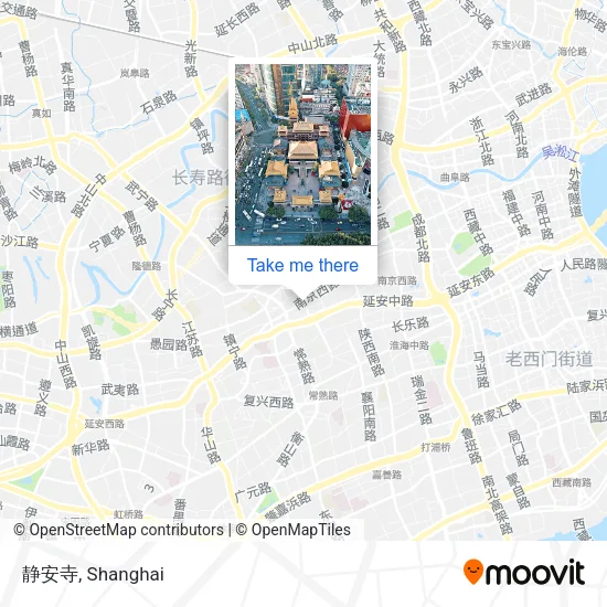 静安寺 map