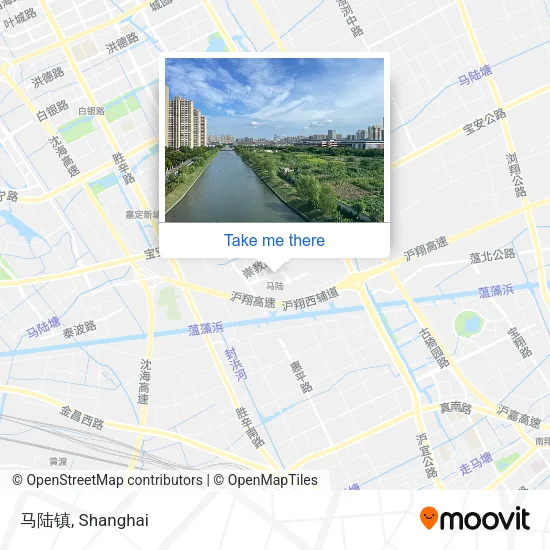 马陆镇 map