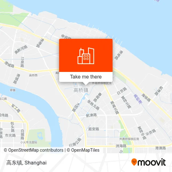 高东镇 map