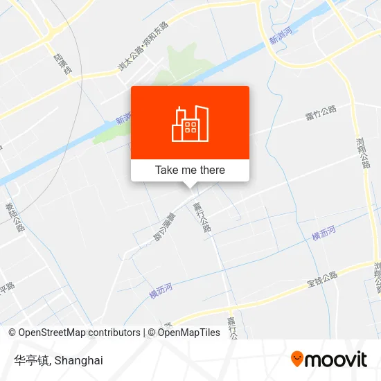 华亭镇 map