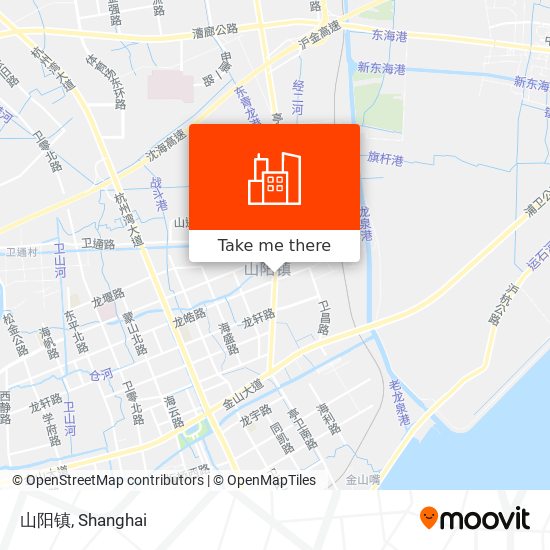 山阳镇 map