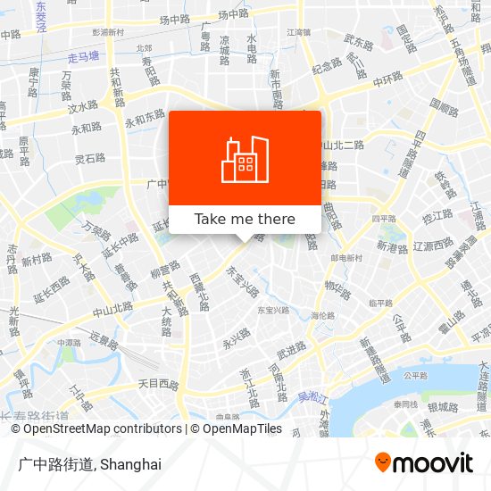 广中路街道 map