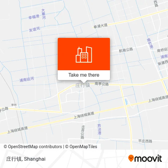 庄行镇 map