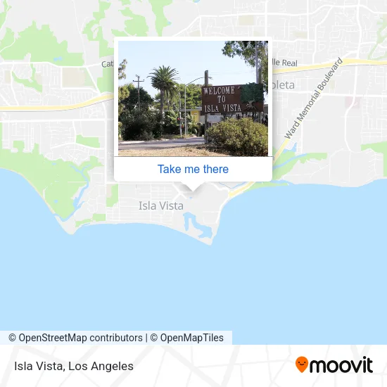 Isla Vista map