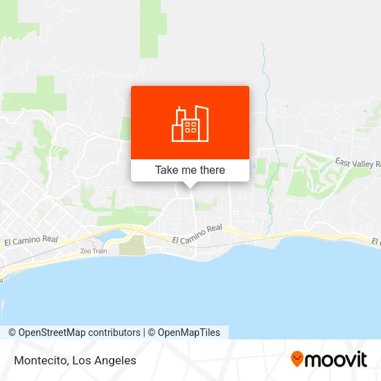 Montecito map