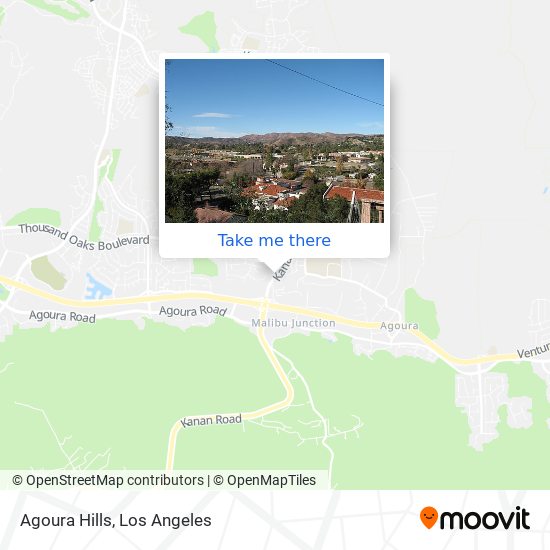Agoura Hills map