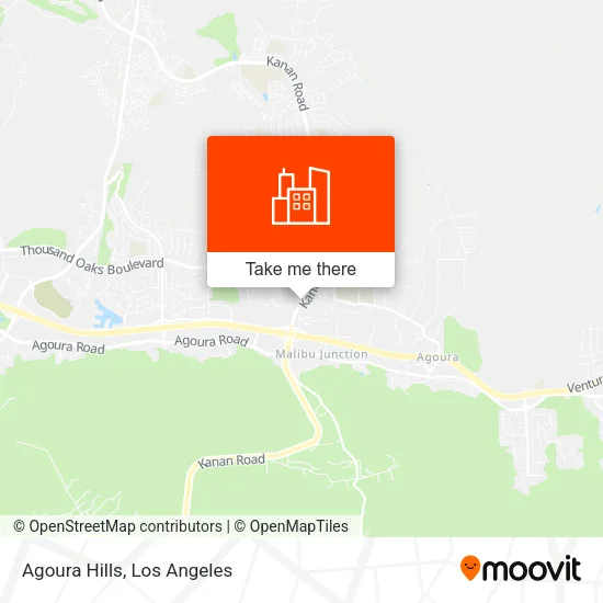 Agoura Hills map