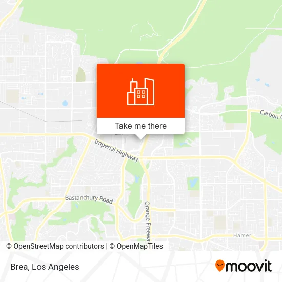 Brea map