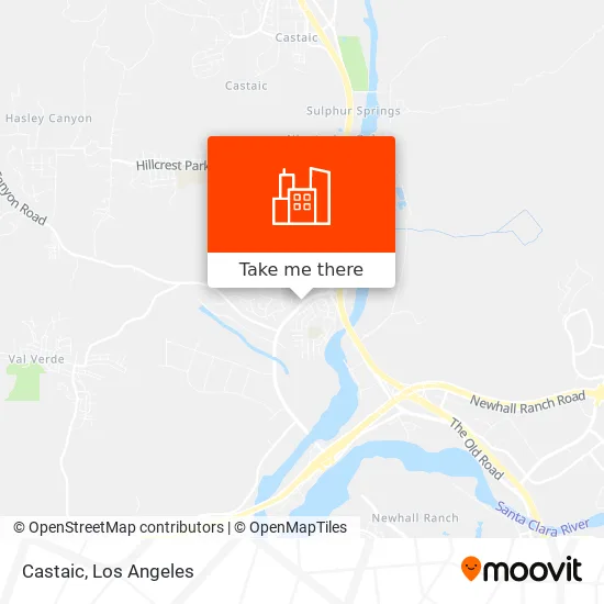 Castaic map