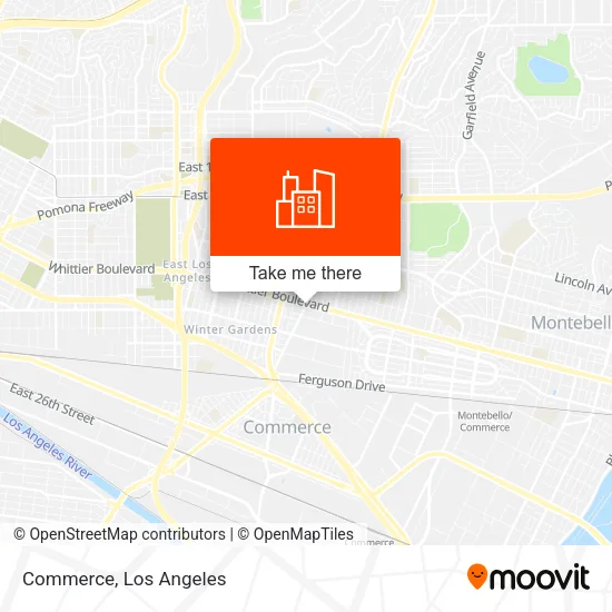 Commerce map