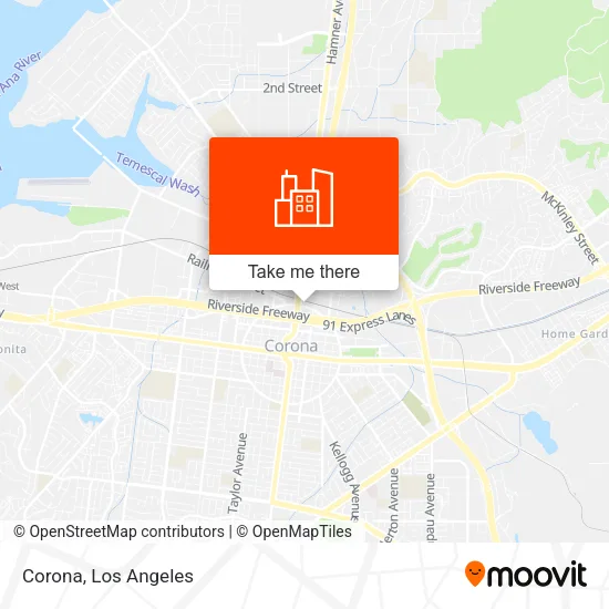 Corona map