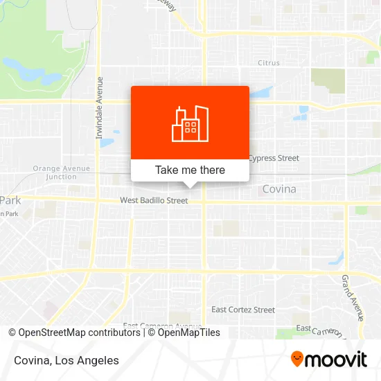 Covina map