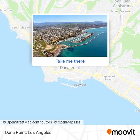 Dana Point map
