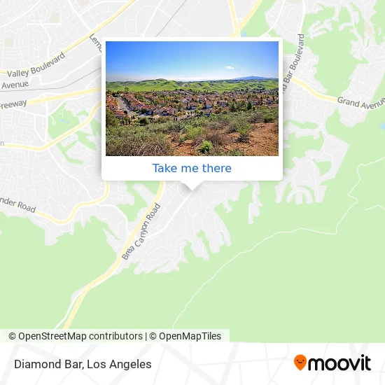 Diamond Bar map