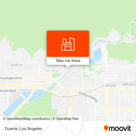 Duarte map