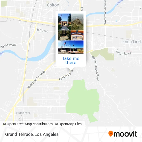 Grand Terrace map