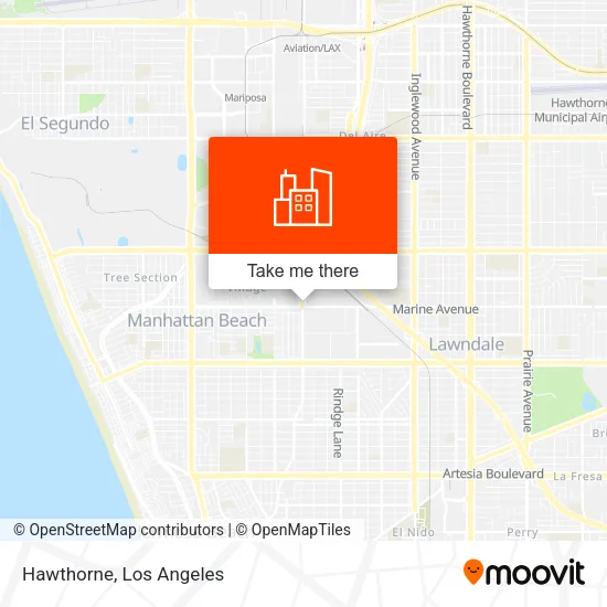Hawthorne map
