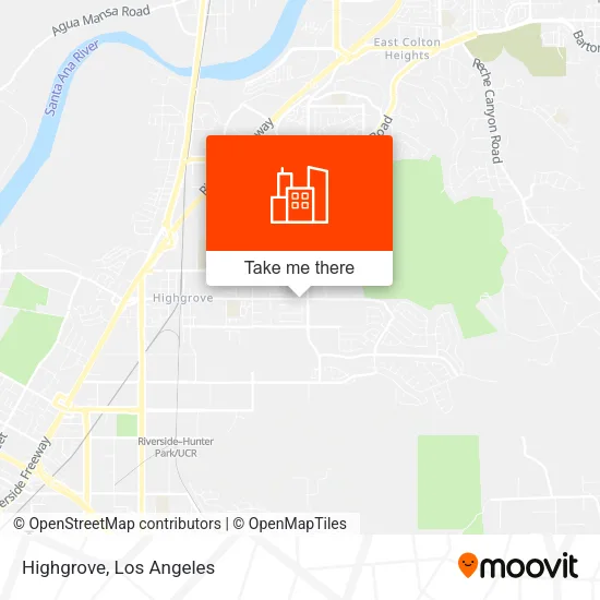 Highgrove map