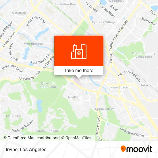 Irvine map