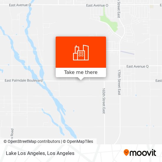 Lake Los Angeles map