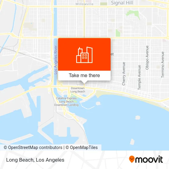 Long Beach map