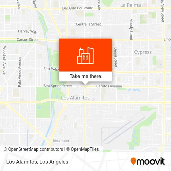 Los Alamitos map