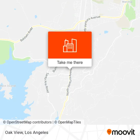 Oak View map