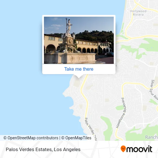 Palos Verdes Estates map