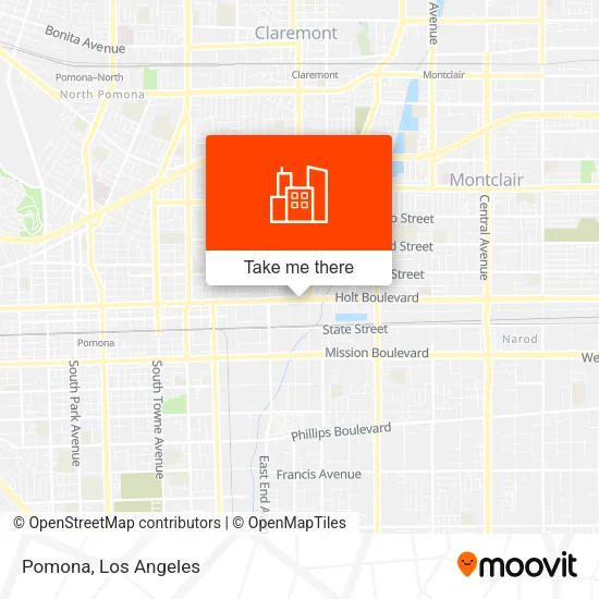 Pomona map