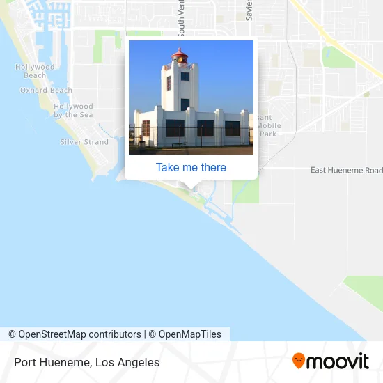 Port Hueneme map