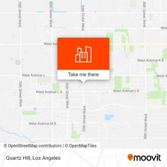 Quartz Hill map