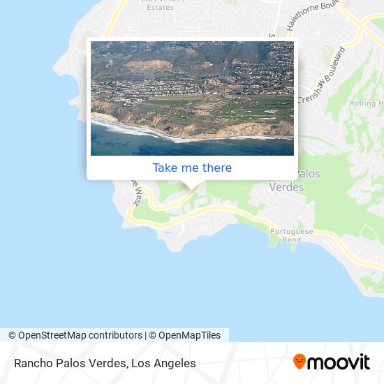 Mapa de Rancho Palos Verdes