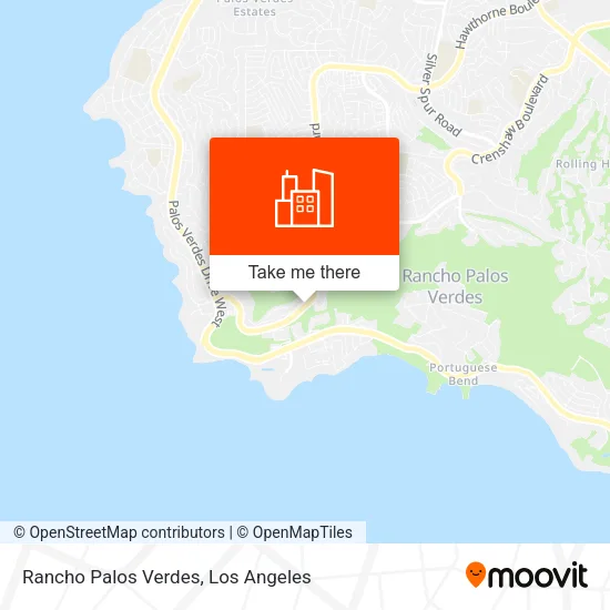 Rancho Palos Verdes map