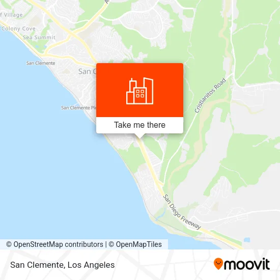 San Clemente map