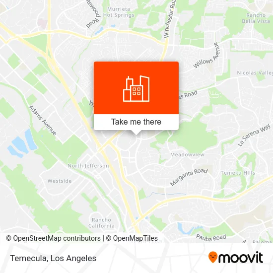 Temecula map