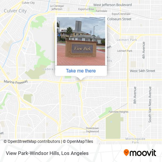 View Park-Windsor Hills map
