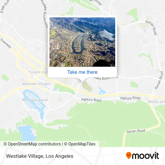 Westlake Village map