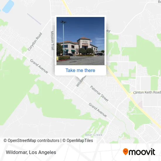 Wildomar map